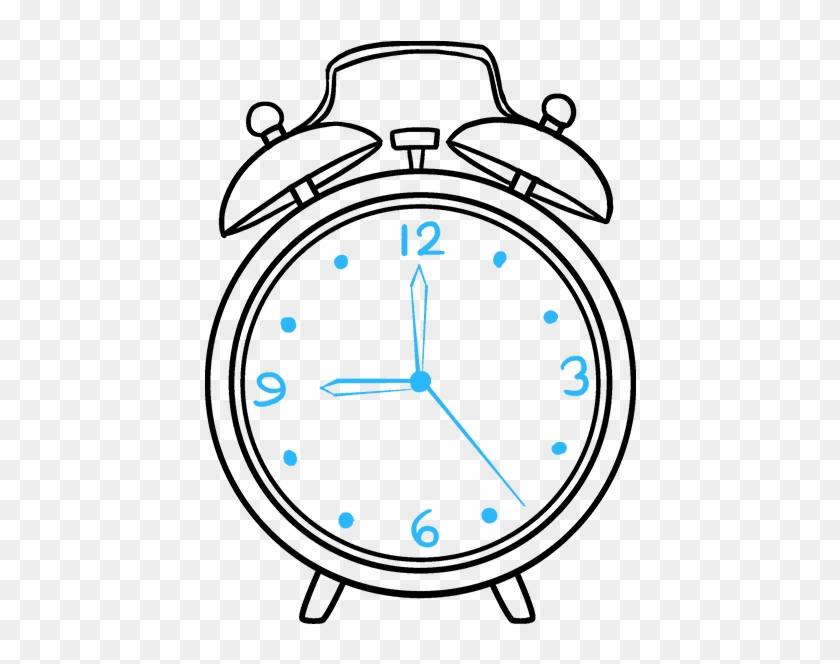 680 X 678 2 - Draw An Alarm Clock Clipart #906990