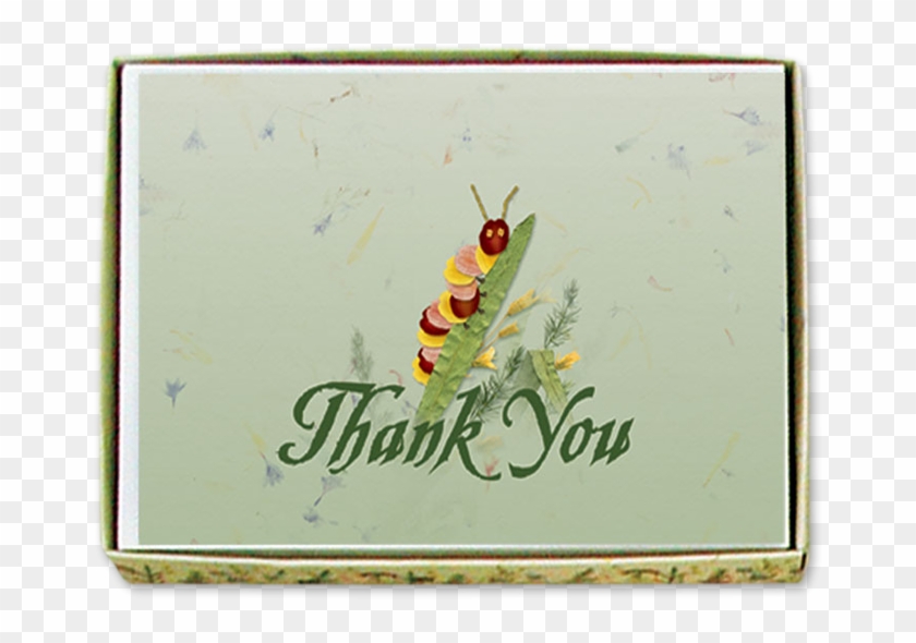 Caterpillar Thank You Cards - Bee Clipart