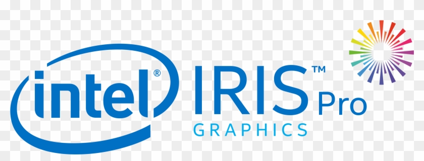 Iris Pro Logo - Intel Clipart