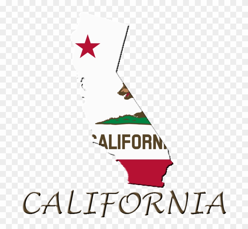 California Clipart Outline - State Of California - Png Download #907838
