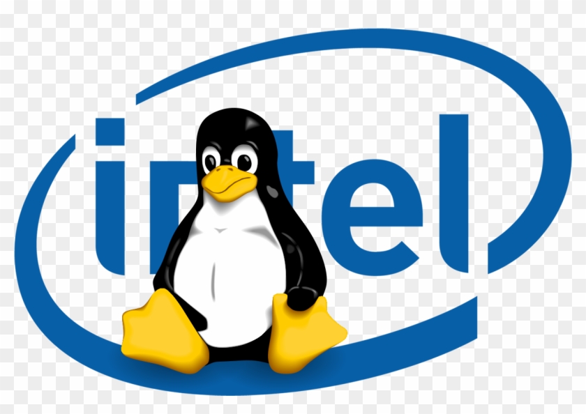 Download Intel Logo - Linux Clipart #908272