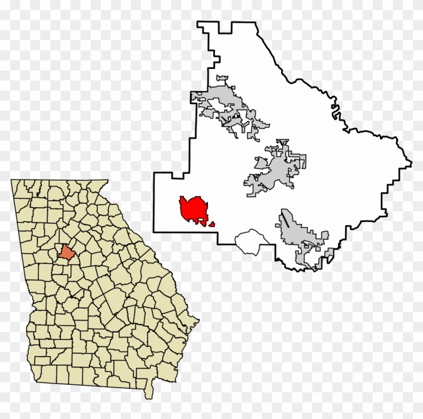 Henry County Map Unique File Henry County Georgia Incorporated - County Ga Clipart