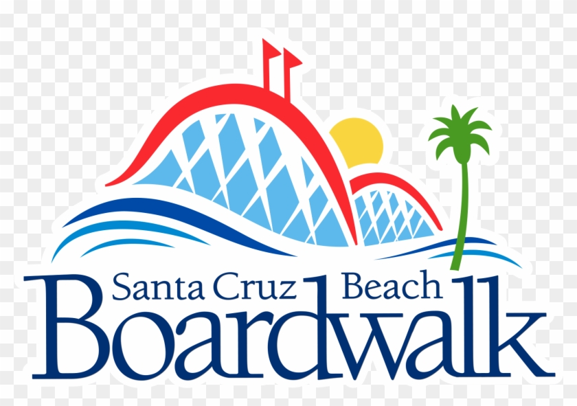 Santa Cruz Beach Logo Clipart #908707