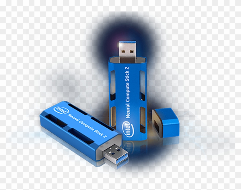 The Intel Neural Compute Stick - Usb Flash Drive Clipart