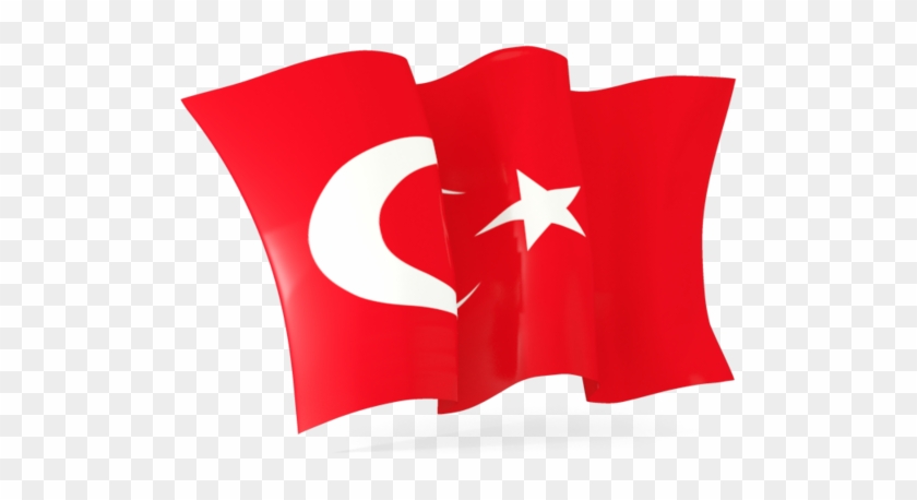 Turkey Flag Png Image - Turkey Flag Waving Png Clipart #909318