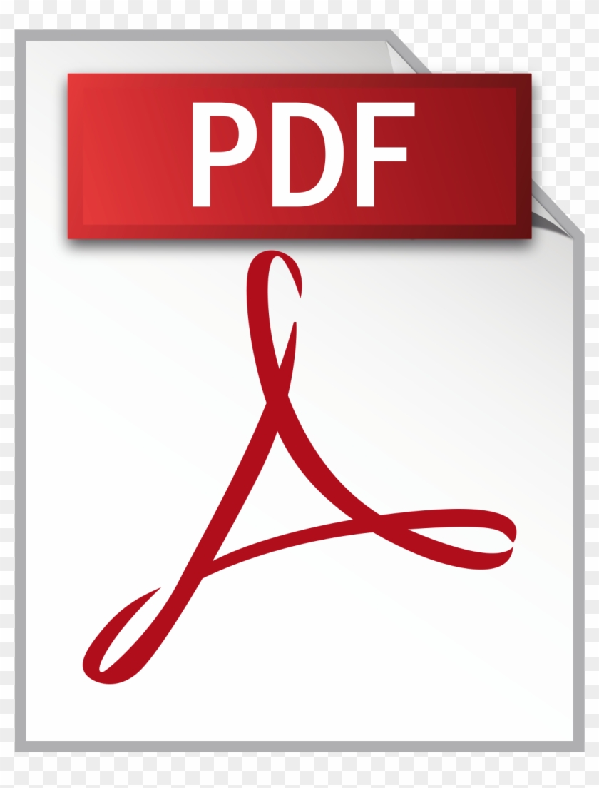 Dhl Express - Pdf - Pdf Icon Png Clipart