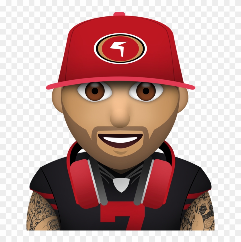 A Little Dab Here - Colin Kaepernick Emoji Clipart #909391