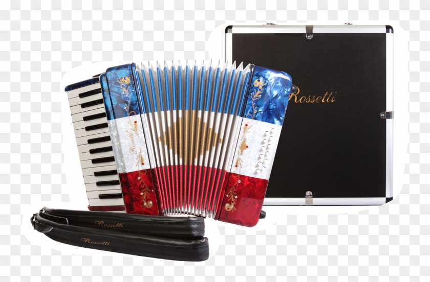 Rossetti 12 Bajos, 25 Teclas Acordeón Piano - Accordion Clipart