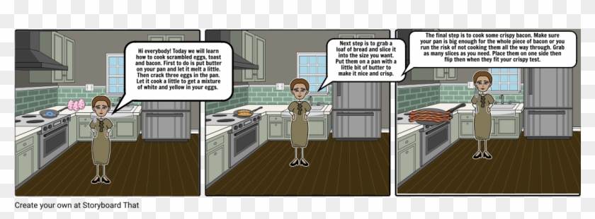 Recipe - Storyboard Clipart #909915