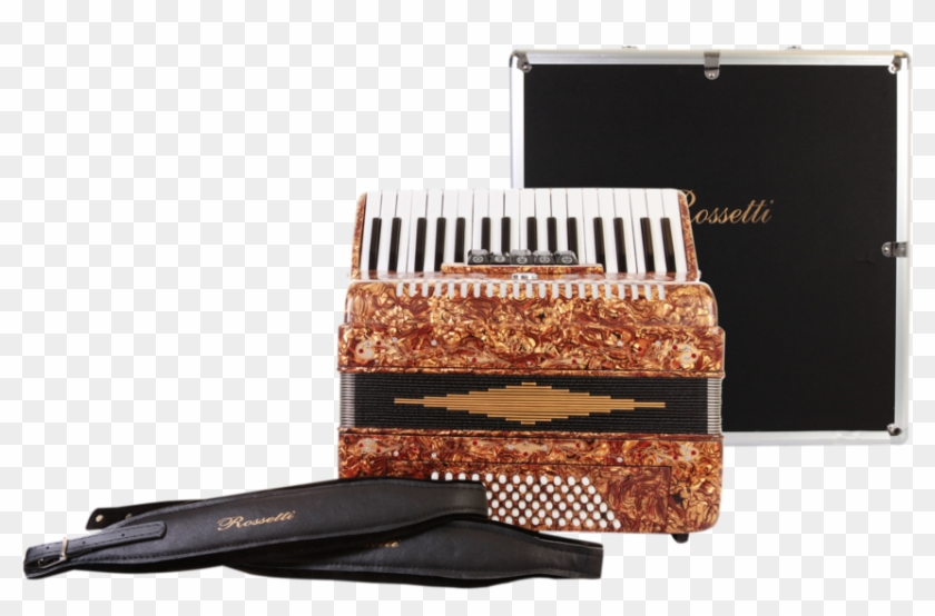 3460 72 Bass Rossetti Piano Accordion 20 Key 5 Switch - Coin Purse Clipart #910078
