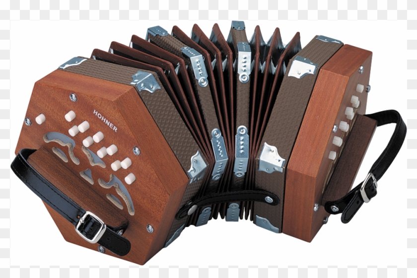 Hohner D40 Concertina Accordion 20 Key With Gig Bag - Concertina Instrument Clipart #910545