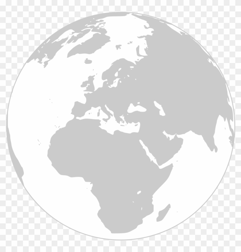 Svg Royalty Free Download File Blank Globe Wikimedia - World Globe White Png Clipart