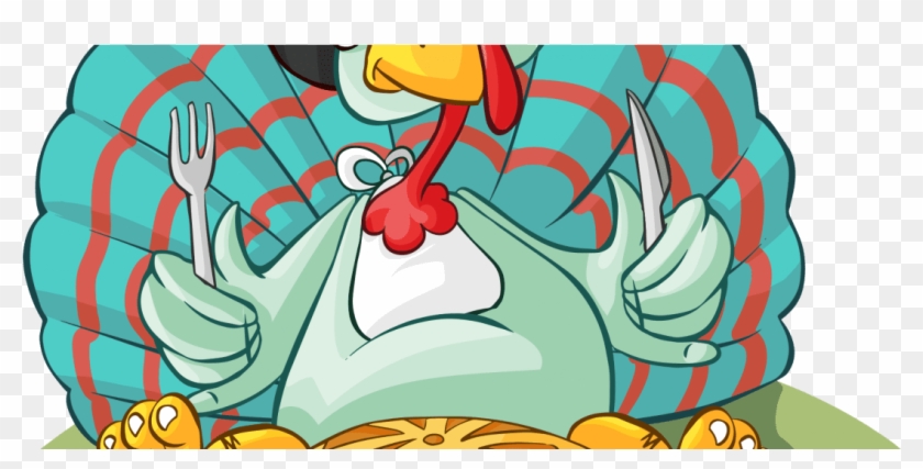 I Know I Know, We Don't Have A Show This Weekend And - Turkey Eating Pumpkin Pie Clipart