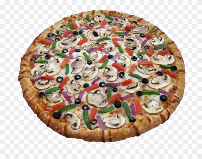 Vegetarian Pizza - Vegetarian Pizza Png Clipart