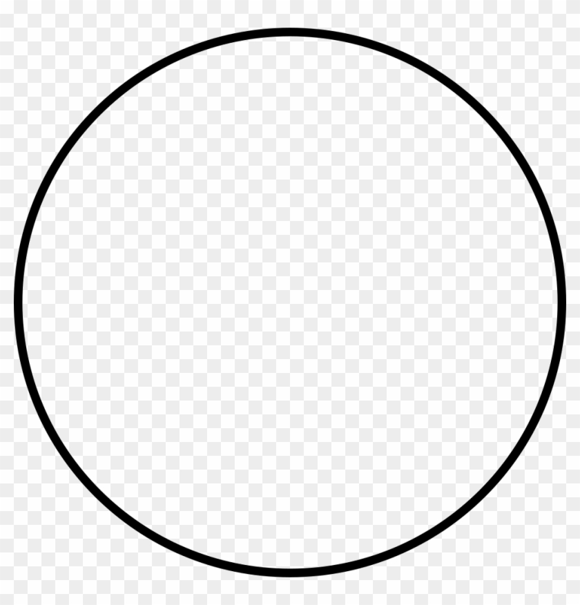 Empty Circle Comments - Transparent Circle Outline Clipart #911477
