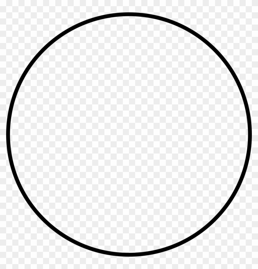 Empty Circle Comments - Transparent Circle Outline Clipart