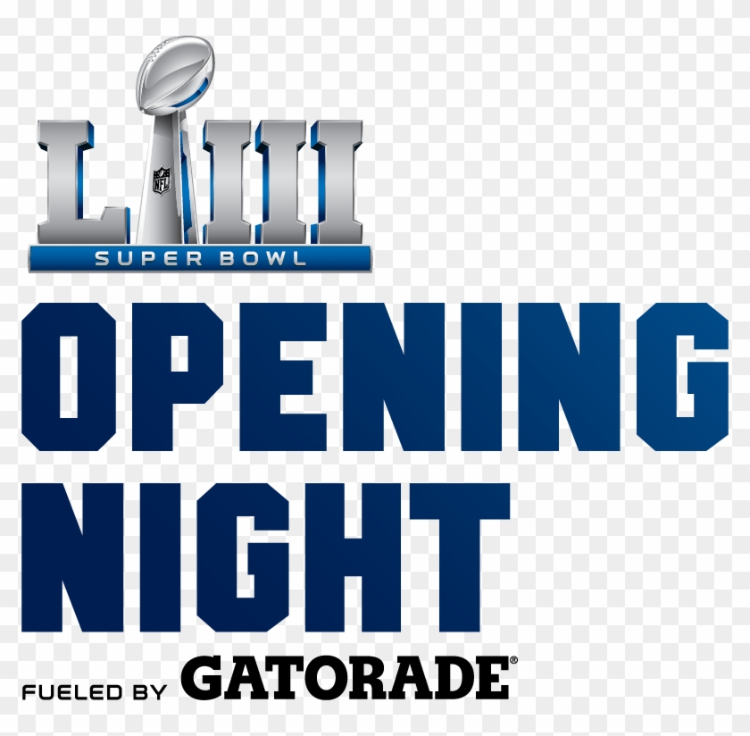 Super Bowl Opening Night Fueled By Gatorade - Gatorade Clipart #911767