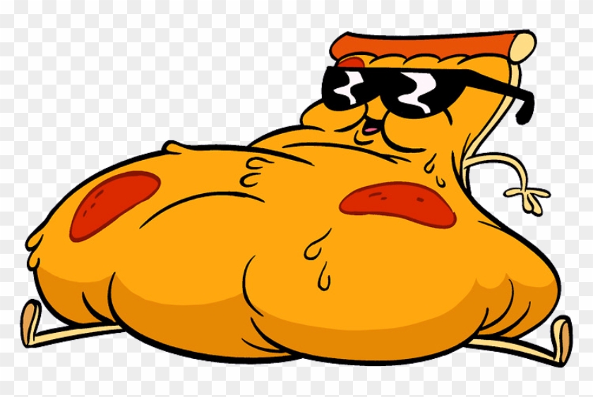 800 X 525 17 - Fat Pizza Steve Clipart #911790