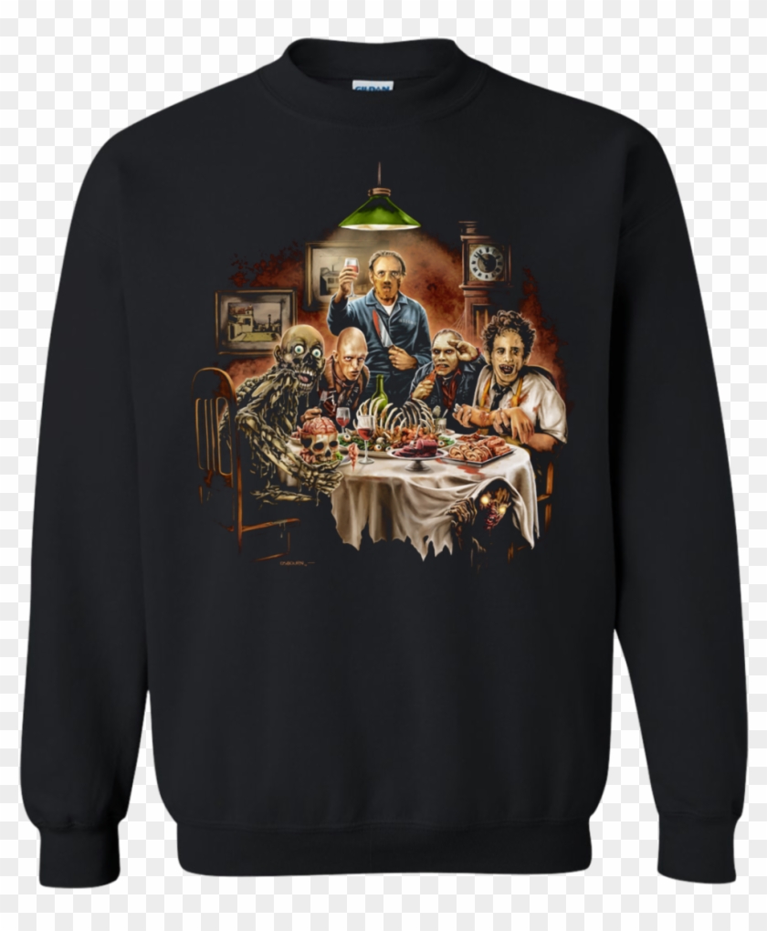 Horror Cannibal Thanksgiving Dinner Shirt, Tank, Hoodie - Horror Thanksgiving Clipart #911865