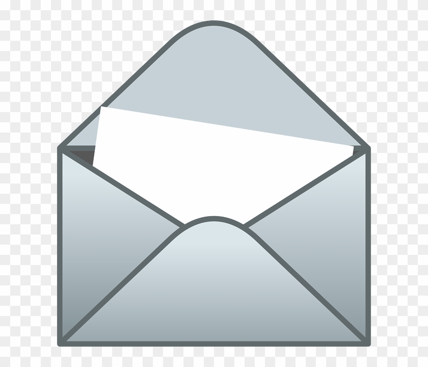 Image, Letter In Open Envelope - Letter To The Editor Clipart