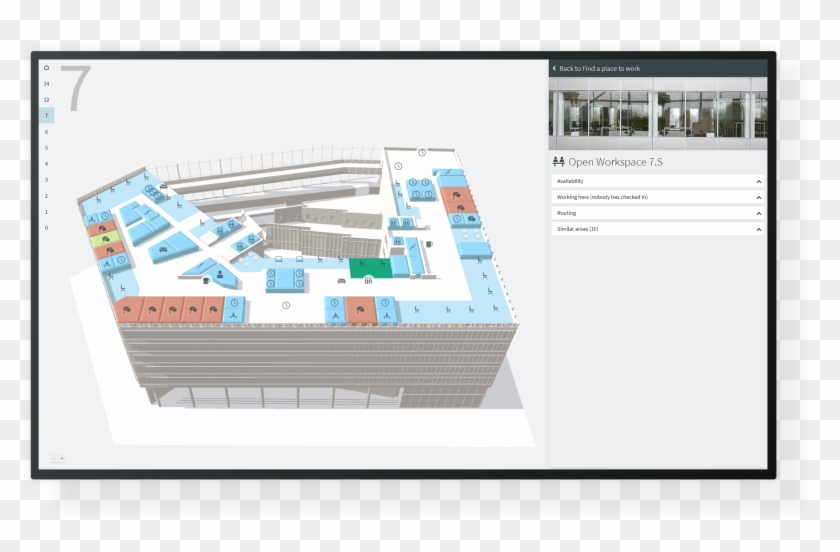 All Meeting Rooms, Open Workspaces And Short Stay Desks Clipart #912431