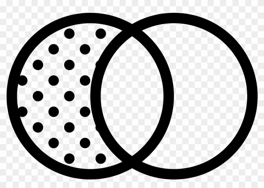 Mengendiagramm Differenzmenge Links Icon - Alianca Vetor Png Clipart #912669