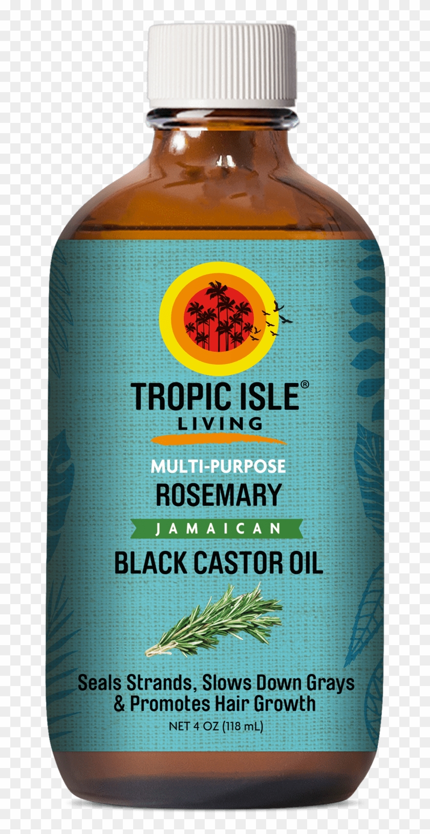Rosemary Jamaican Black Castor Oil Clipart
