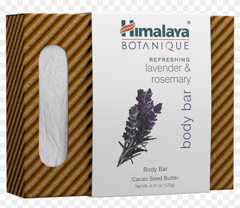 Refreshing Lavender & Rosemary Body Bar - Himalaya Clipart