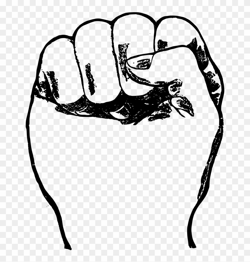 Fist In The Air - Fist In Air Png Clipart #912995