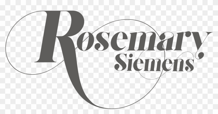 Rosemary Siemens Official Rosemary Siemens Official - Calligraphy Clipart