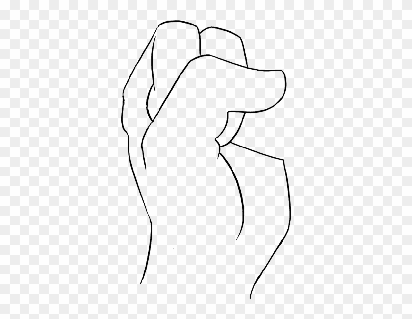 680 X 678 4 - Easy Fist Drawing Clipart #913248