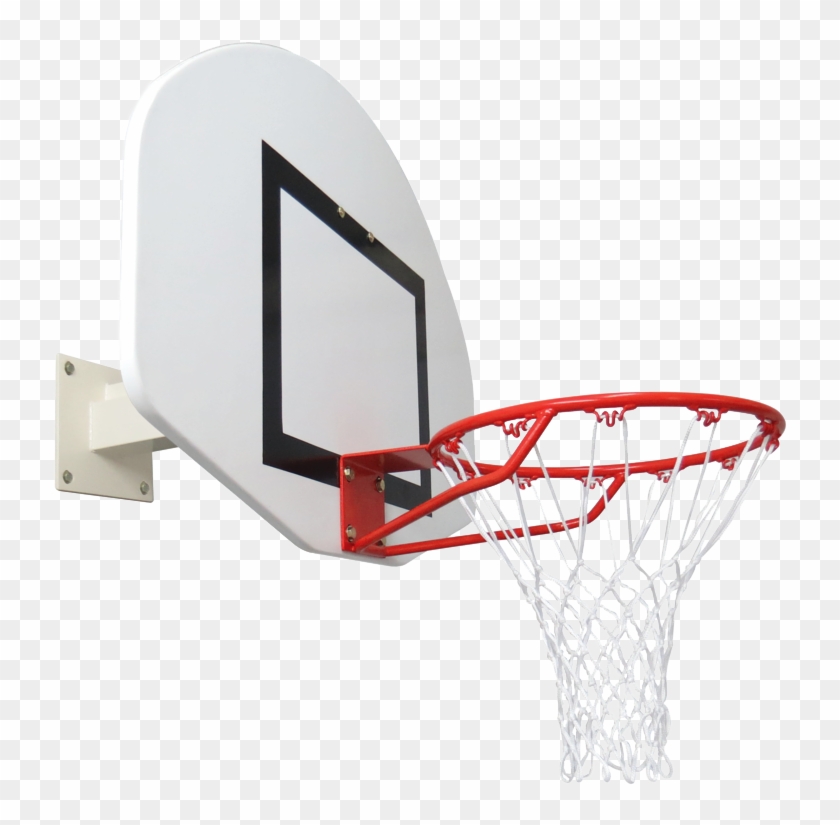 Wall Mounted Basketball Hoop Clipart