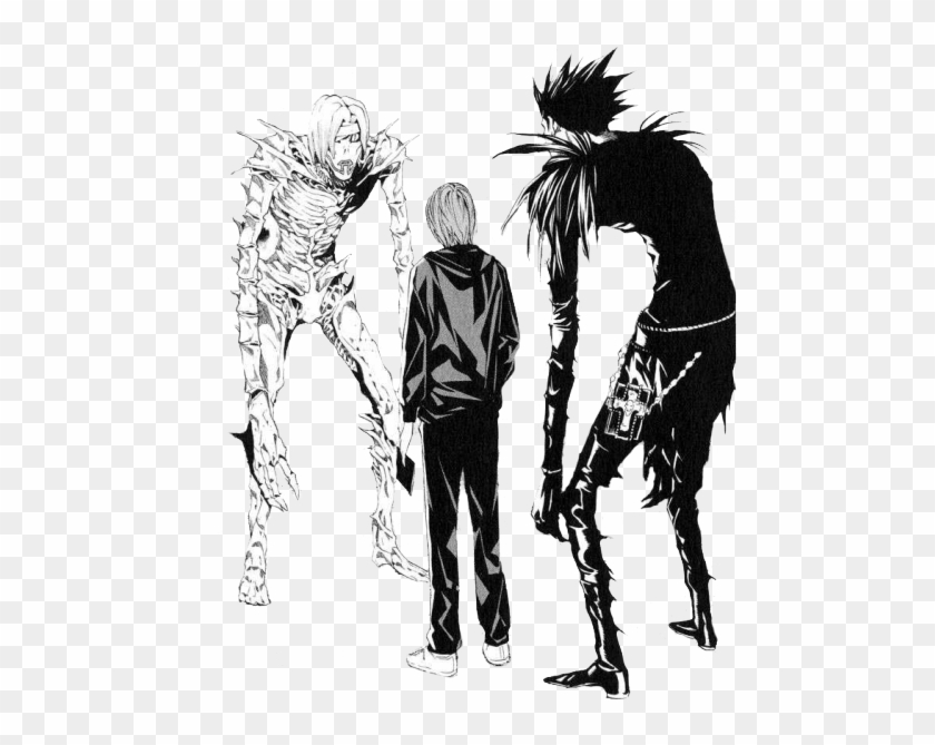Death Note Transparent Light Yagami Shinigami Ryuk - Ryuk Death Note Render Clipart