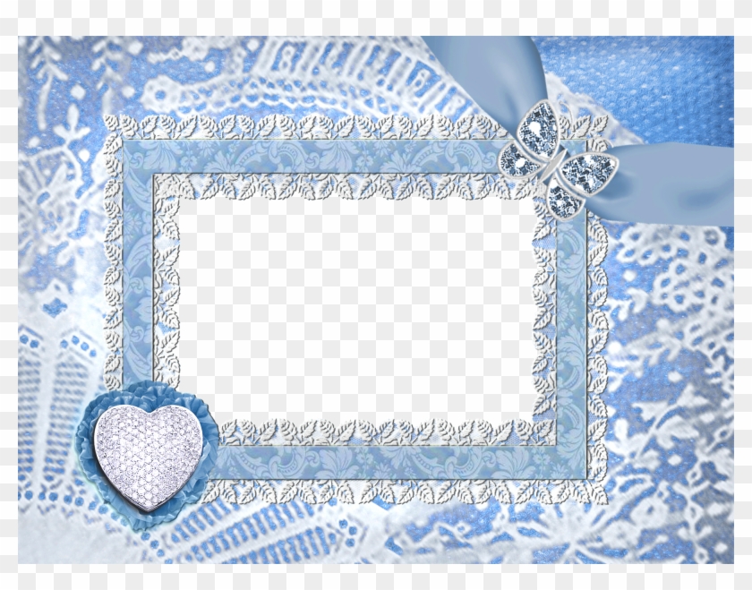 Celeste Y Brillo - Blue Frame Transparent Background Clipart