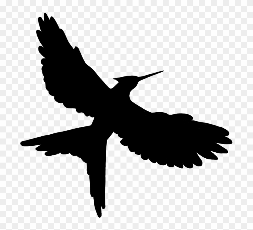 Mockingbird Silhouette At Getdrawings Com Free For - Mockingjay Bird Png Clipart