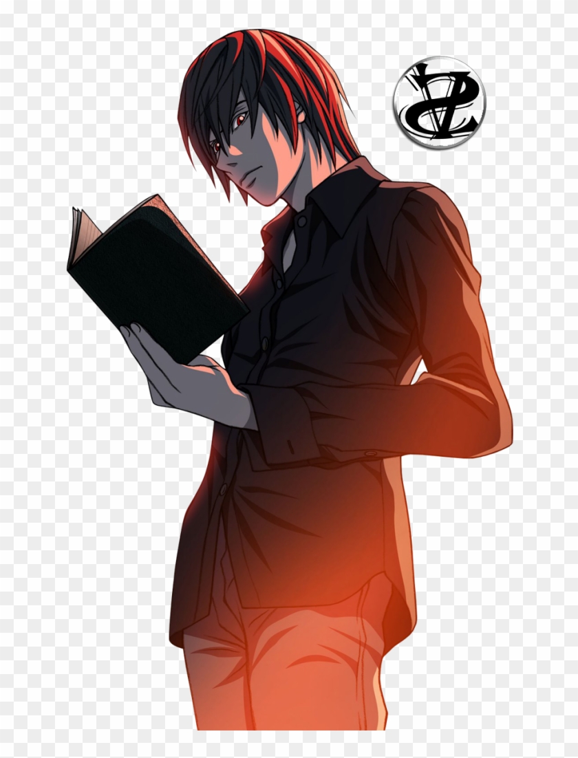 Sessão Png Do Death Note Misa, L E Ligth - Light Yagami Death Note Render Clipart #914371