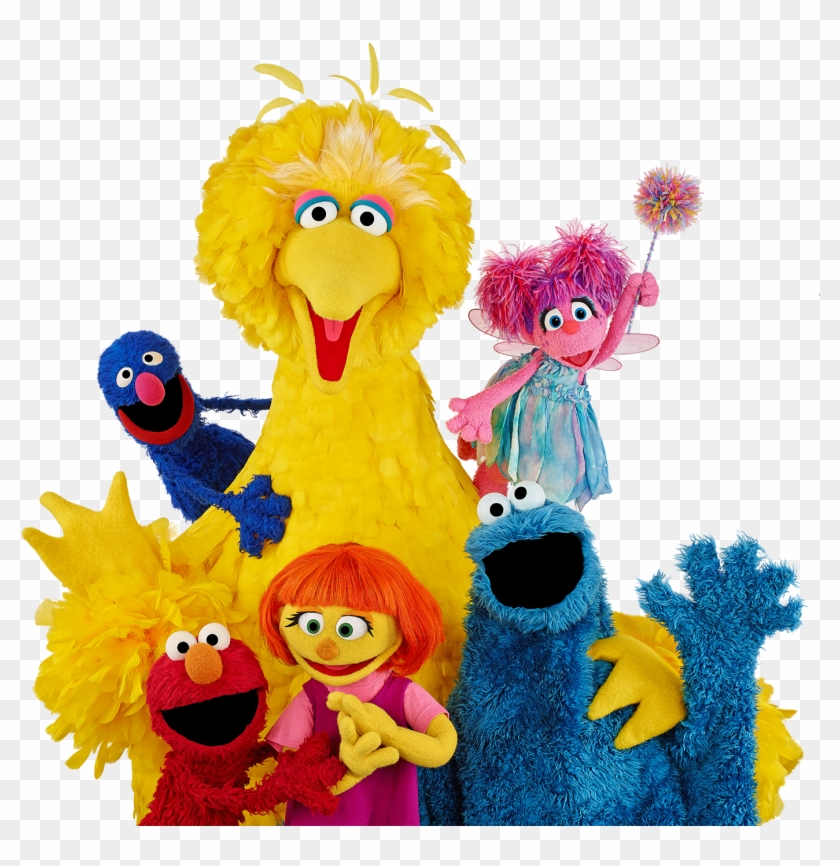 Julia And Her Familiar Friends - April Autism Awareness Month 2017 Clipart