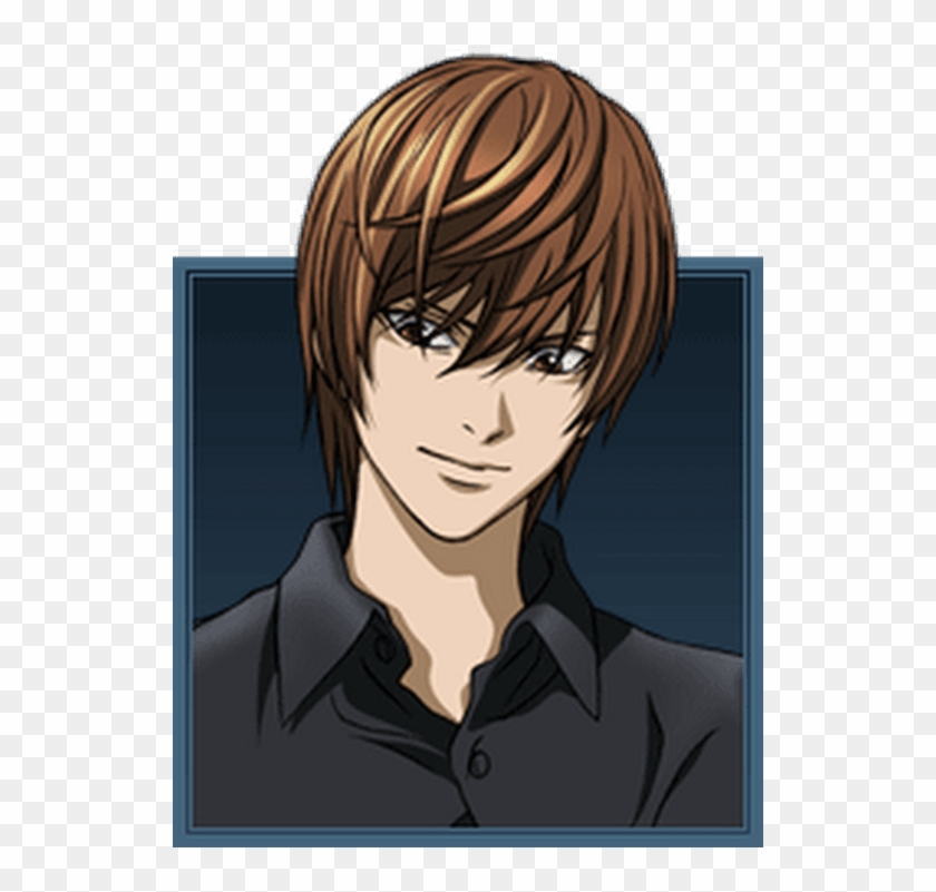 - Light From Death Note , Png Download - Light Yagami Head Clipart