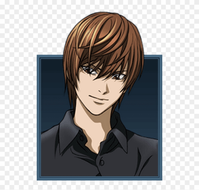 - Light From Death Note , Png Download - Light Yagami Head Clipart@pikpng.com