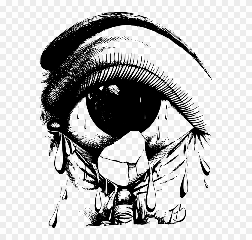 Crying Eyes Hd Clipart - Hd Crying Eye Png Transparent Png #914723