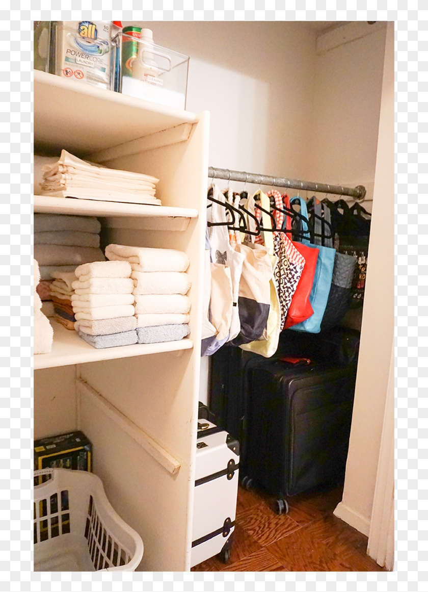 How To Organize Your Linen Closet - Closet Clipart #914780