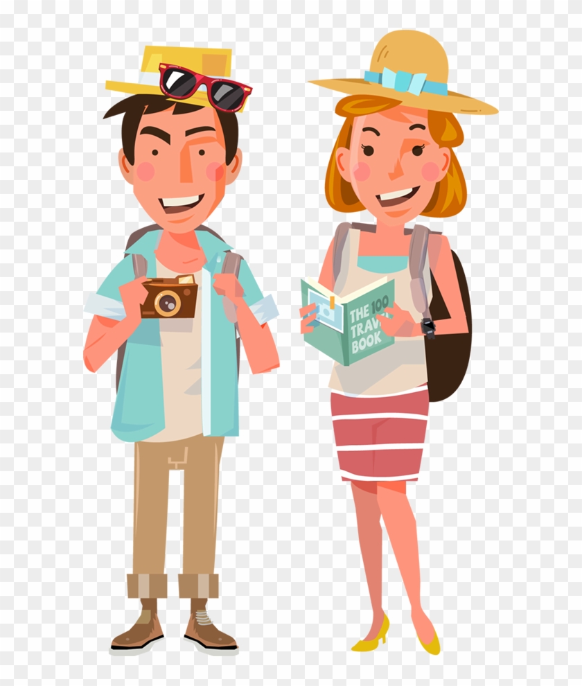 Go To Image - Traveler Cartoon Png Clipart #914954