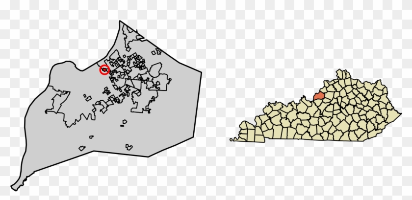 Map Of Kentucky Clipart