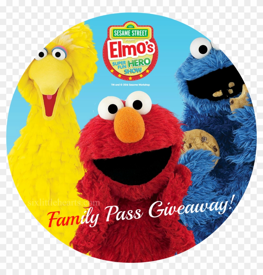 Sesame Street Presents Elmo's Super Fun Hero Show And - Elmo's World Animals Book Clipart