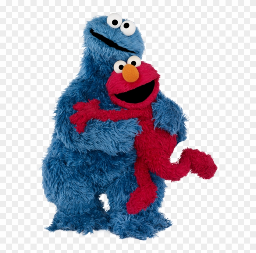 Elmo And - Cookie Monster Elmo Clipart