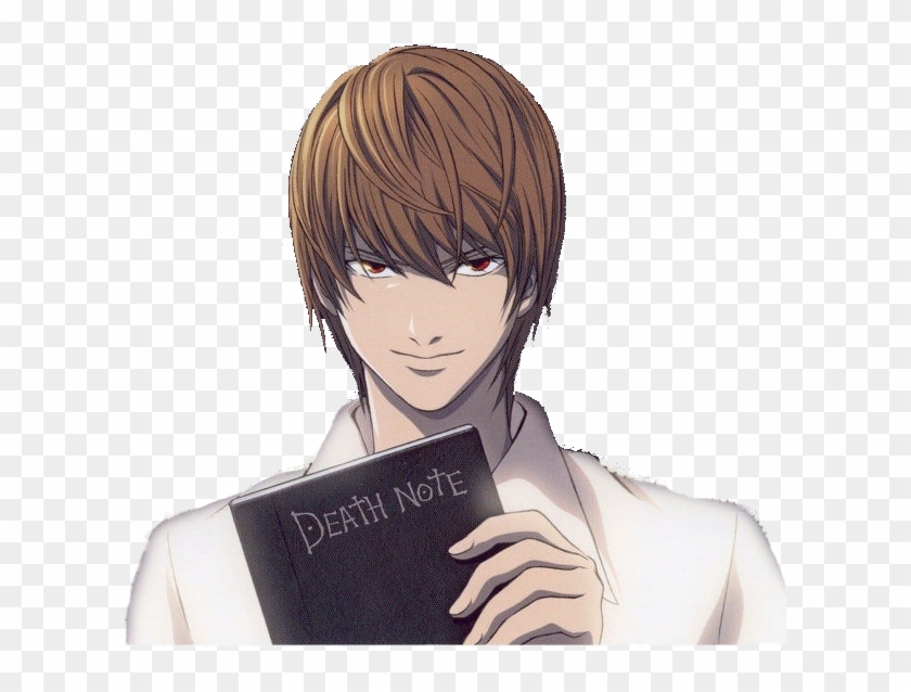 Picture - Light Yagami With Death Note Clipart
