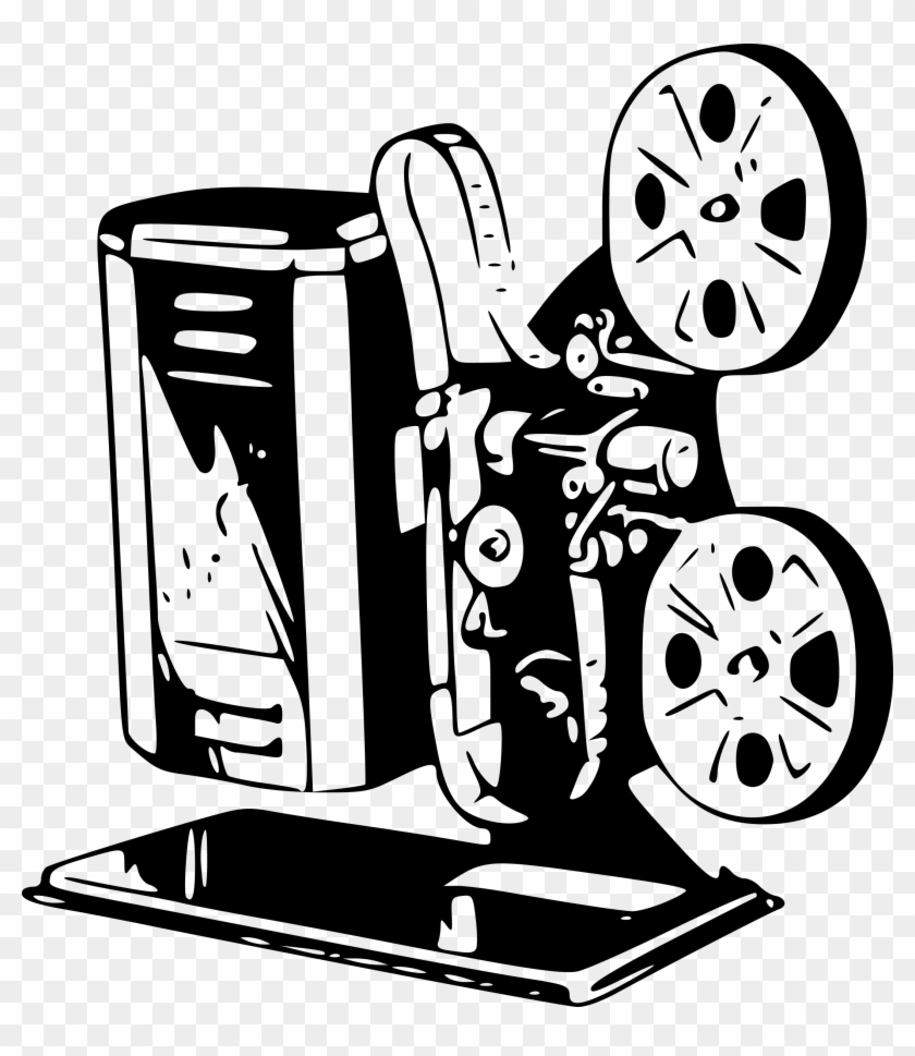 Movie Projector - Film Projector Clipart - Png Download