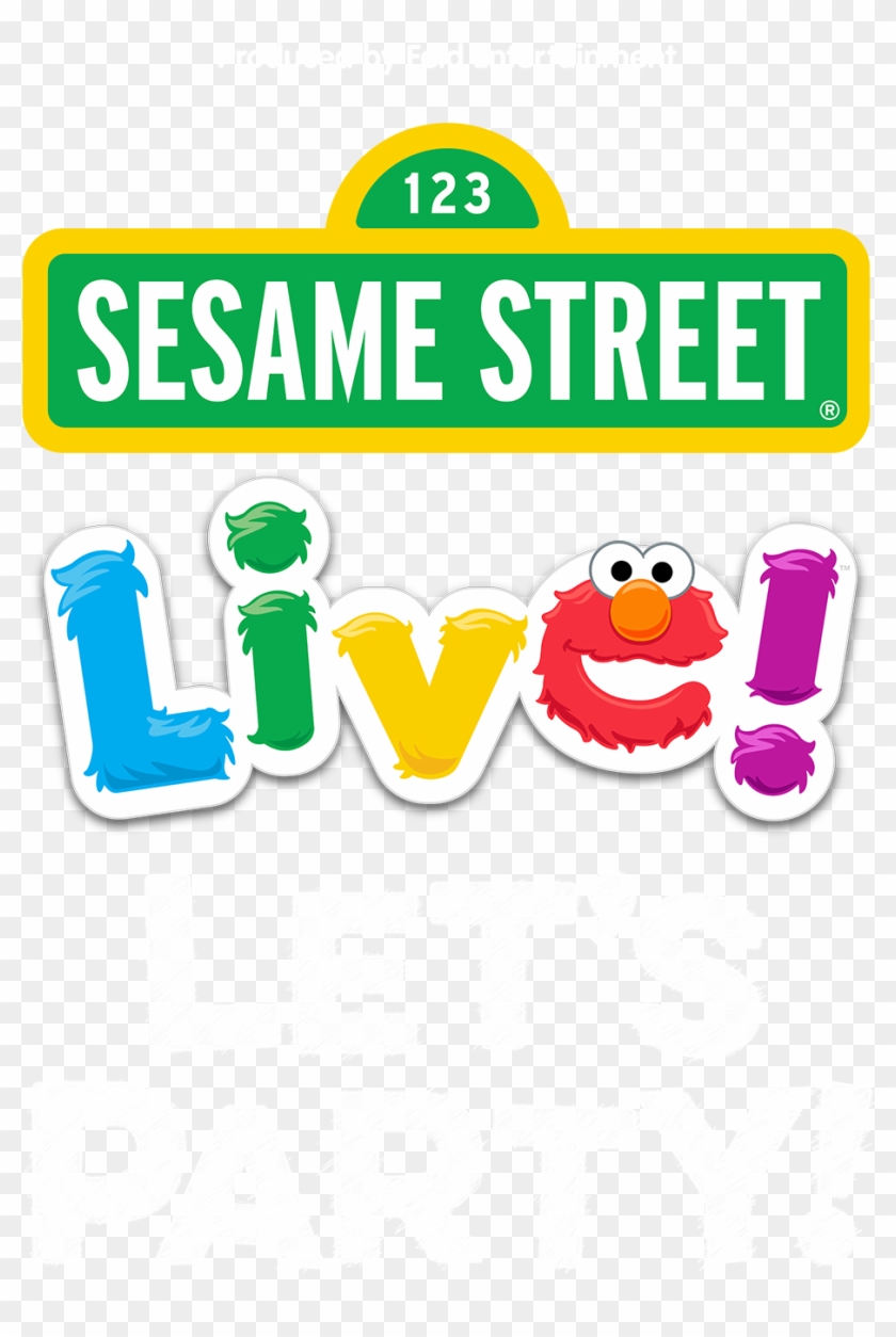 Sesame Street Live Let's Party Is Coming To The Fox - Sesame Street Sign Clipart