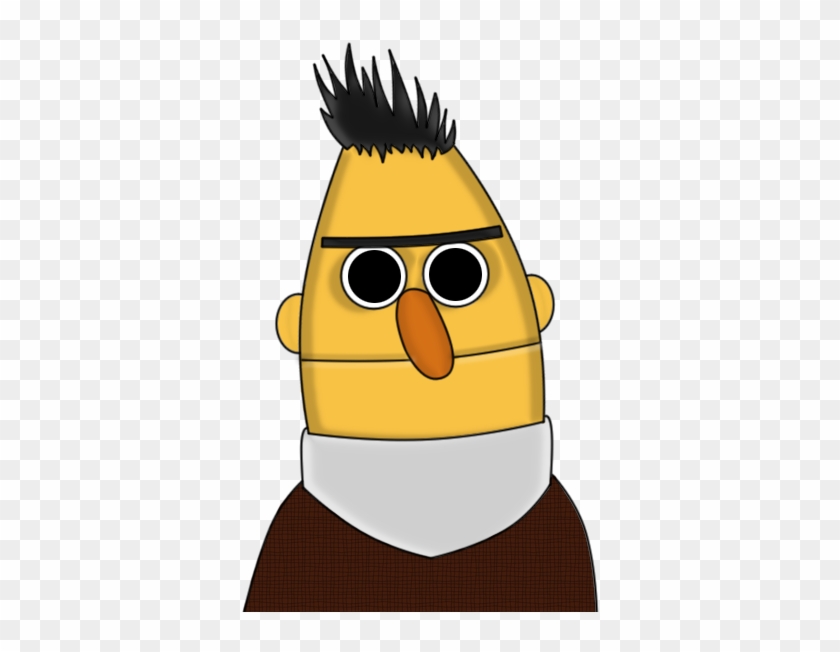 [view Image] - Bert Sesame Street Transparent Clipart