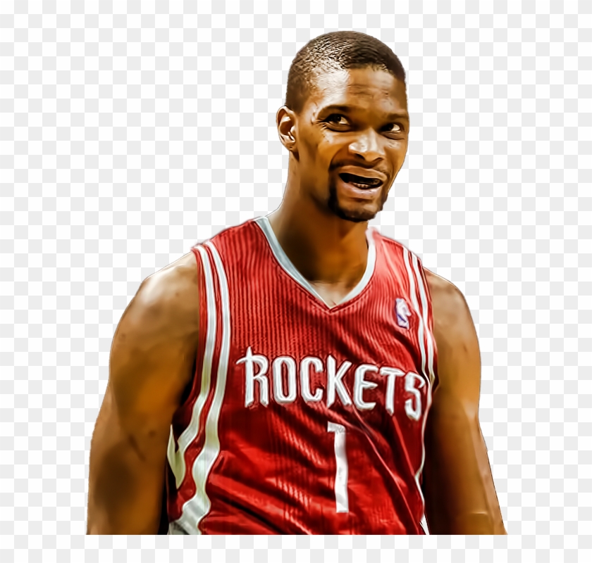 Chris Bosh In Rockets Jersey Clipart